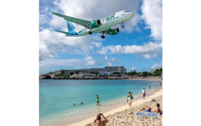 Frontier Returns To St. Maarten