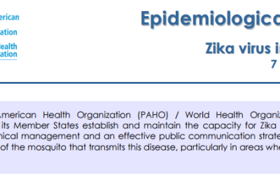Epidemiological Alert Zika virus infection!