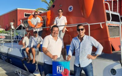 ILTT St. Maarten supplies Sea Rescue Vessels with new Stock of Water