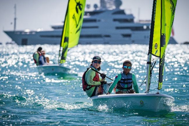 Six Teams From The SMYC Sailing School Showcased Their Skills At St. Maarten Regatta In New Class The Next Generation Race