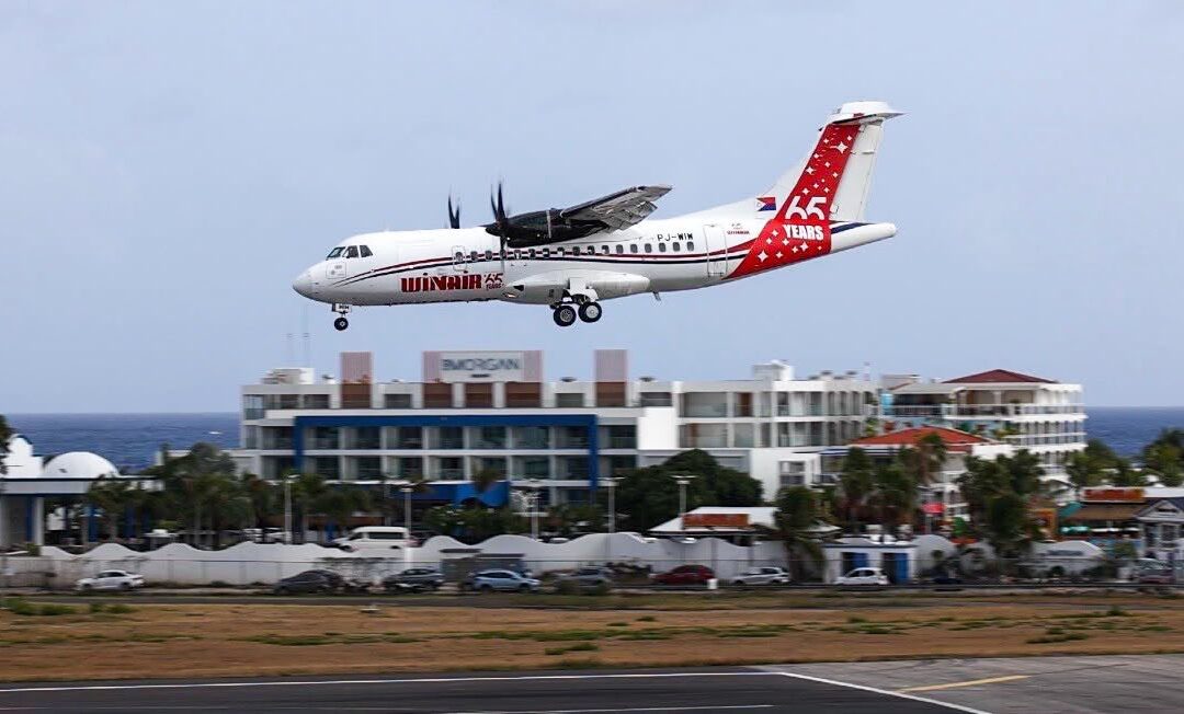 Winair Unveils First Aircraft in Special 65th Anniversary Livery