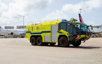 Two New State Of The Art Firetrucks Enhance Safety At Princess Juliana International Airport