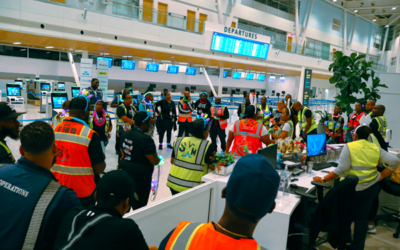 PRINCESS JULIANA INTERNATIONAL AIRPORT HOSTS FIRST GLOW-IN-THE-DARK EGG HUNT FOR EMPLOYEES