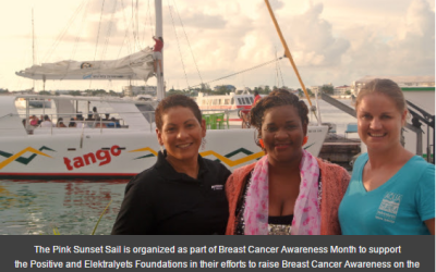 Overwhelming response from local community to support the Pink Sunset Sail organized by Aqua Mania Adventures