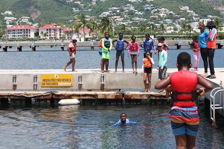 Sint Maarten Yacht Club starts back its Primary School Sailing Program with 48 students!