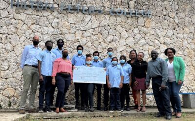 Sol St. Maarten sponsors Solar Powered AC for Milton Peters College