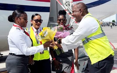 WINAIR Marks Historic Milestone with First All-Female ATR Flight