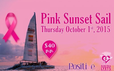 Aqua Mania Adventures organizes a Pink Sunset Sail in support of Breast Cancer with the Positive & Elektralyets Foundation