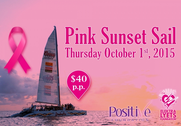 Aqua Mania Adventures organizes a Pink Sunset Sail in support of Breast Cancer with the Positive & Elektralyets Foundation